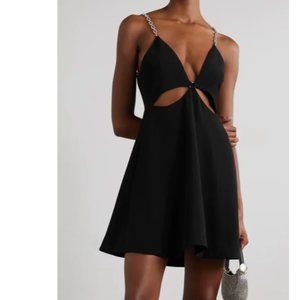 Jonathan Simkhai Embellished Straps Crepe Dress NWT (Retail $545)